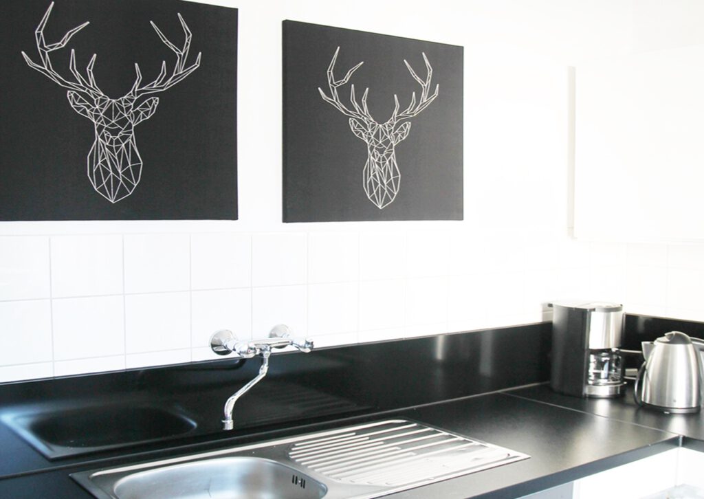 Küche, Wohnung 2, Haus Sonnenschein